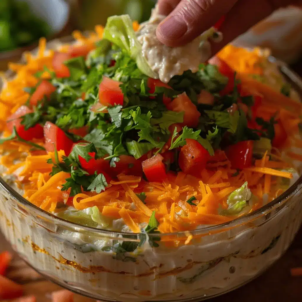 BLT dip preparation steps