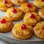 Caramelized Pineapple Upside-Down Cake Cookies - featured image