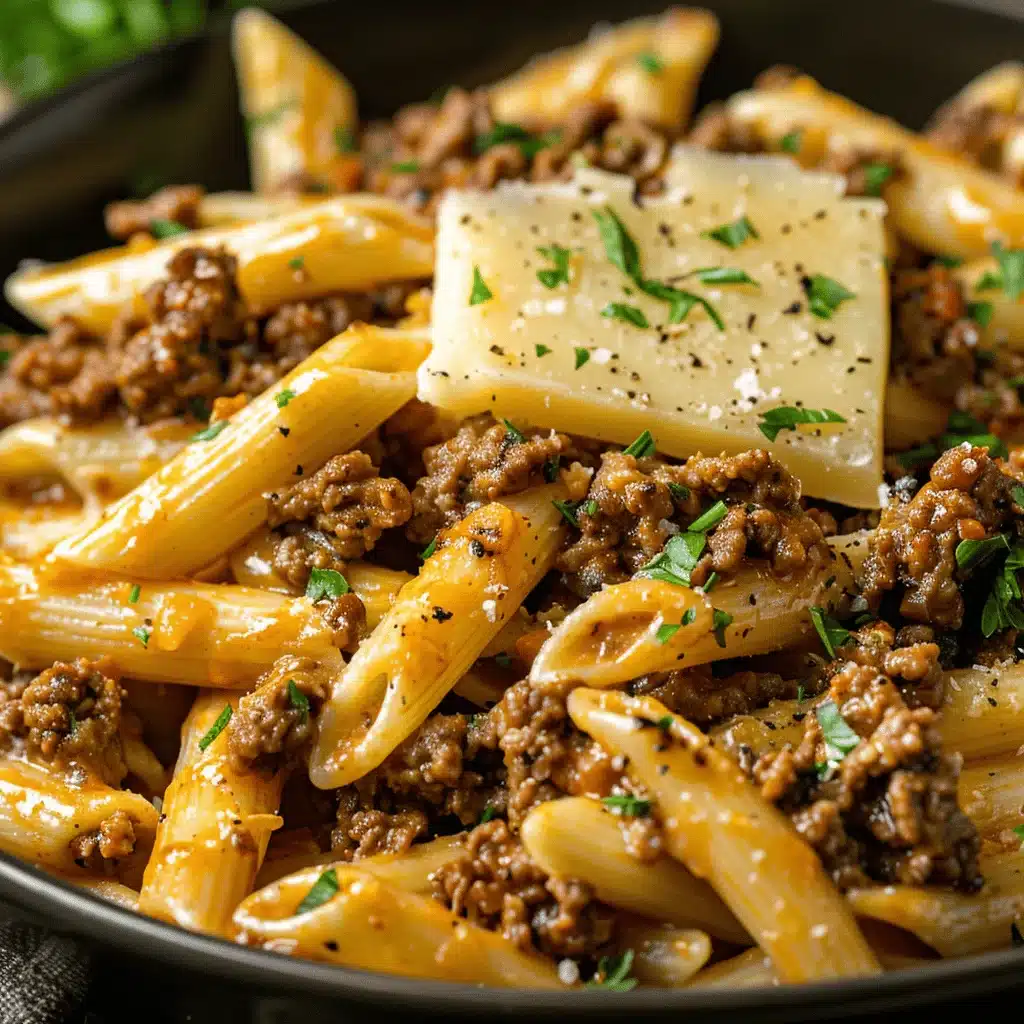 cheesy penne - featured image