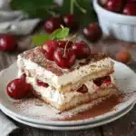 Cherry Almond Cream Tiramisu - featured image