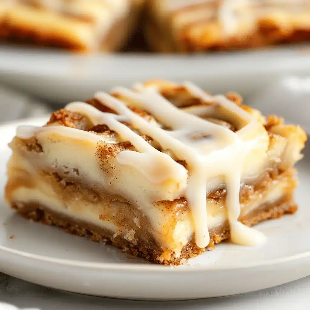 Cinnamon Roll Bliss Cake Bars - featured image