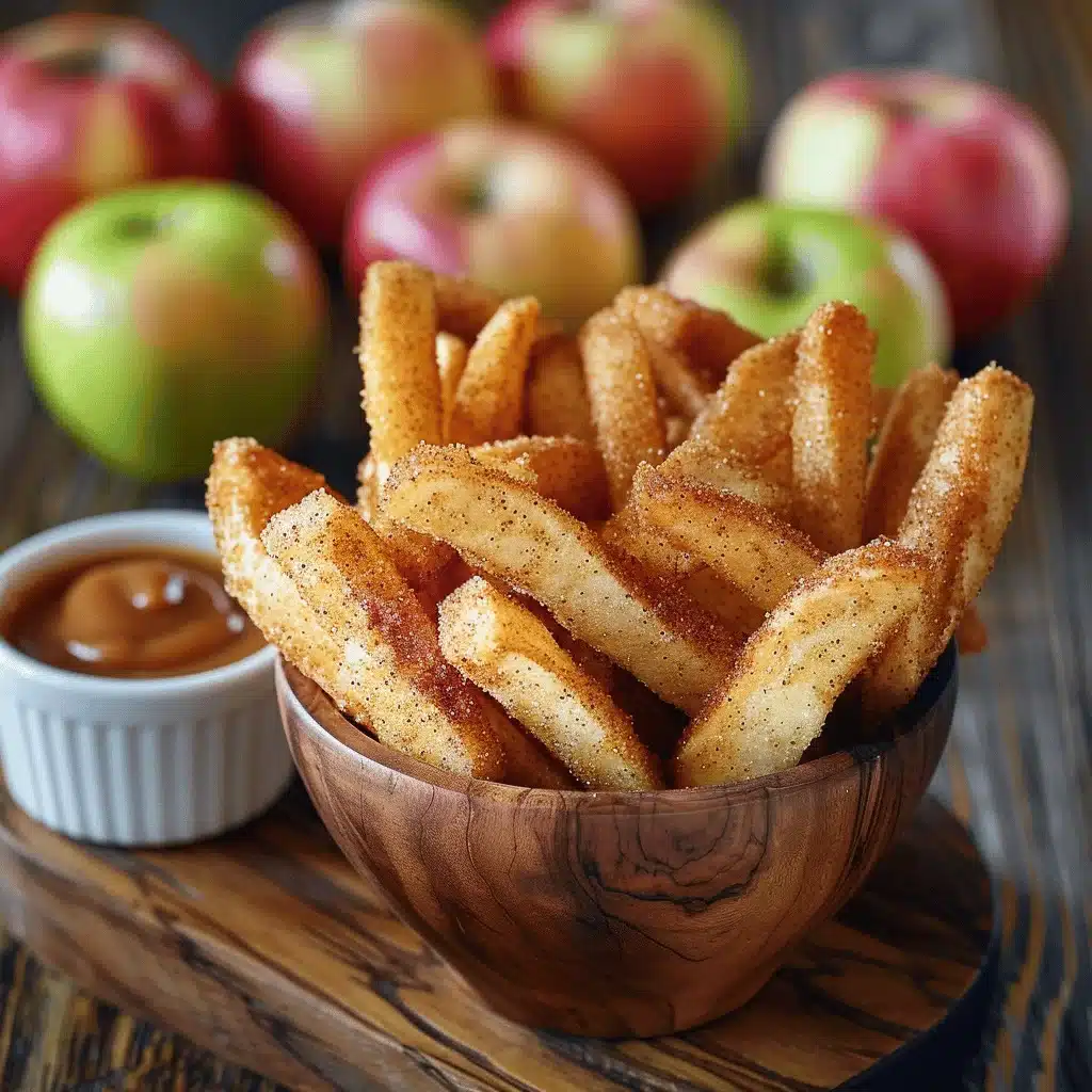 Cinnamon Sugar Apple Fries - featured image