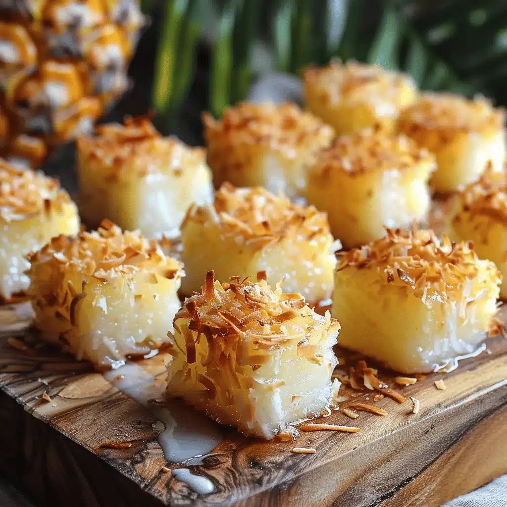 coconut pineapple bites - featured image