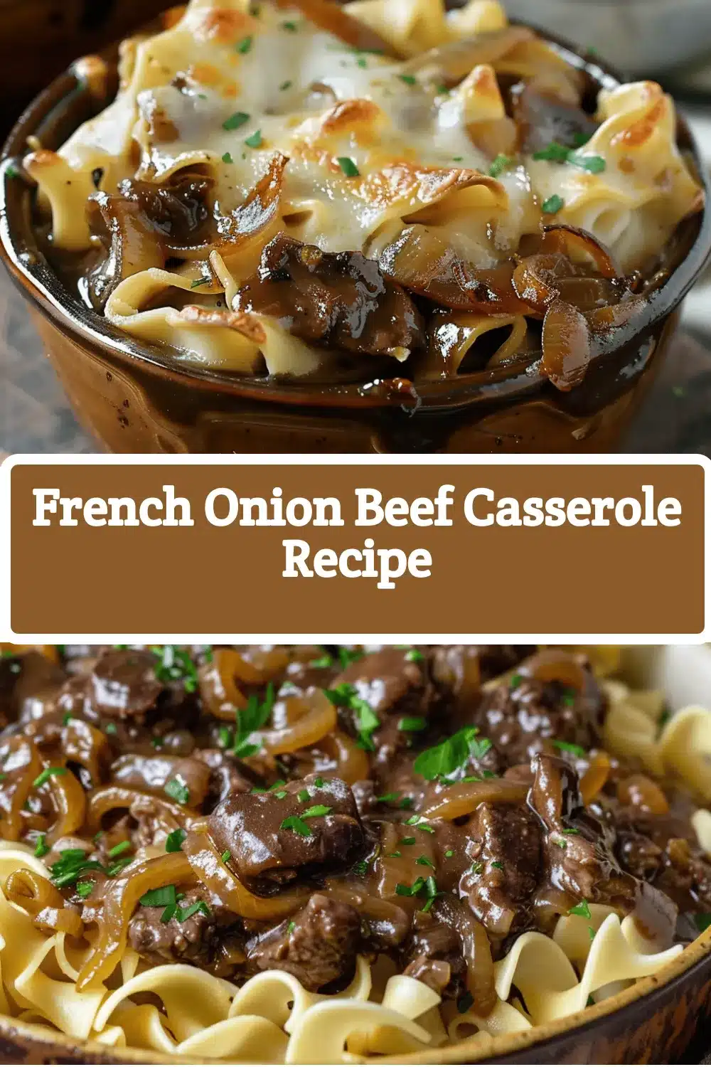 French Onion Beef Casserole recipe