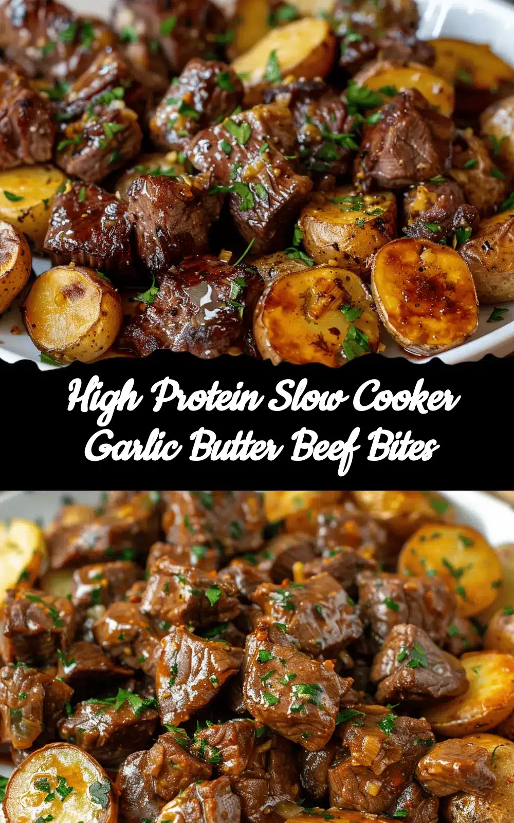 garlic butter beef bites recipe
