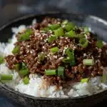 Korean ground beef bowl - featured image