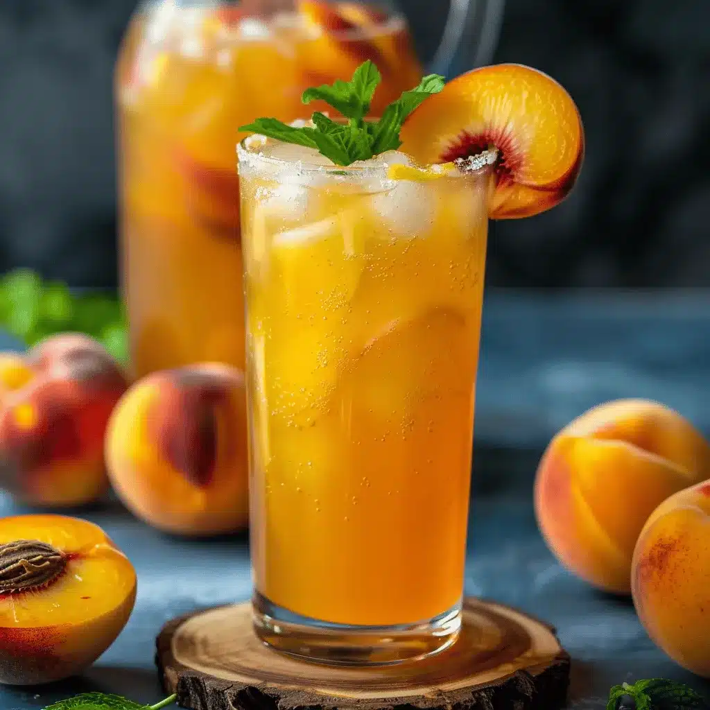 peach lemonade preparation steps
