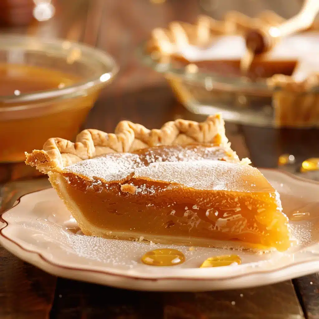 Salted Caramel Honey Pie - featured image