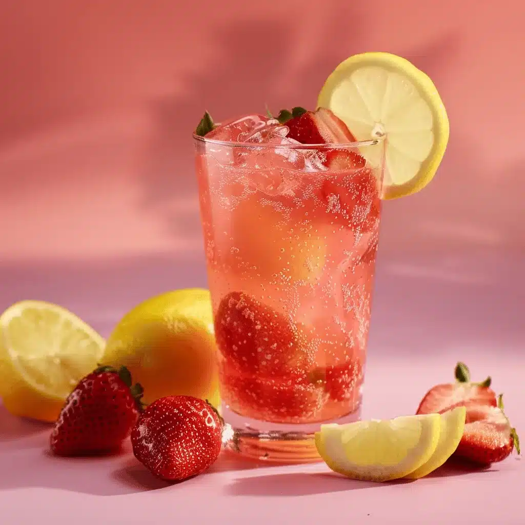 strawberry lemonade preparation steps