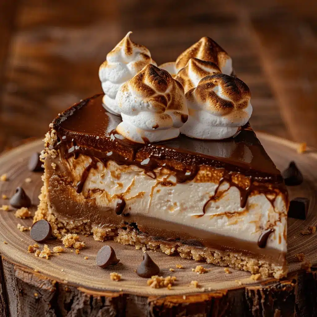 Ultimate Smores Cheesecake preparation steps