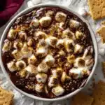 air fryer s’mores dip - featured image