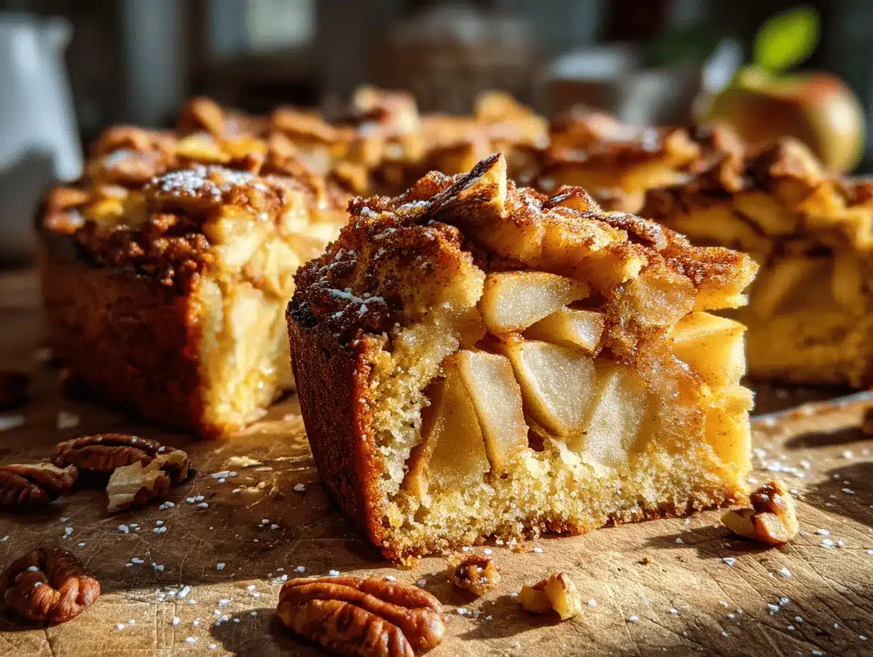 apple cake recipe preparation steps