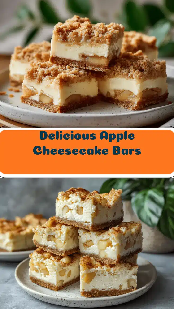 apple cheesecake bars recipe