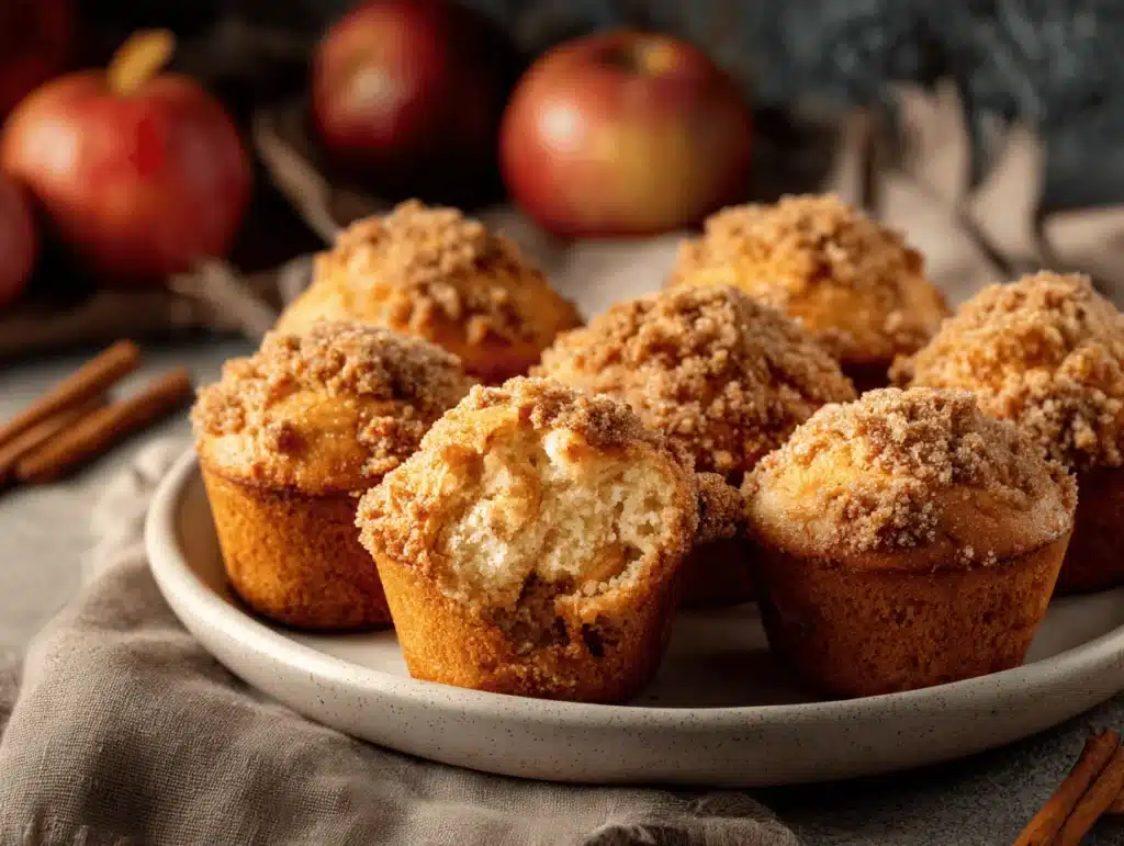 apple cinnamon muffins - featured image