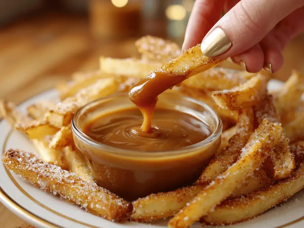 apple fries preparation steps