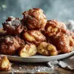 baked apple fritters - featured image