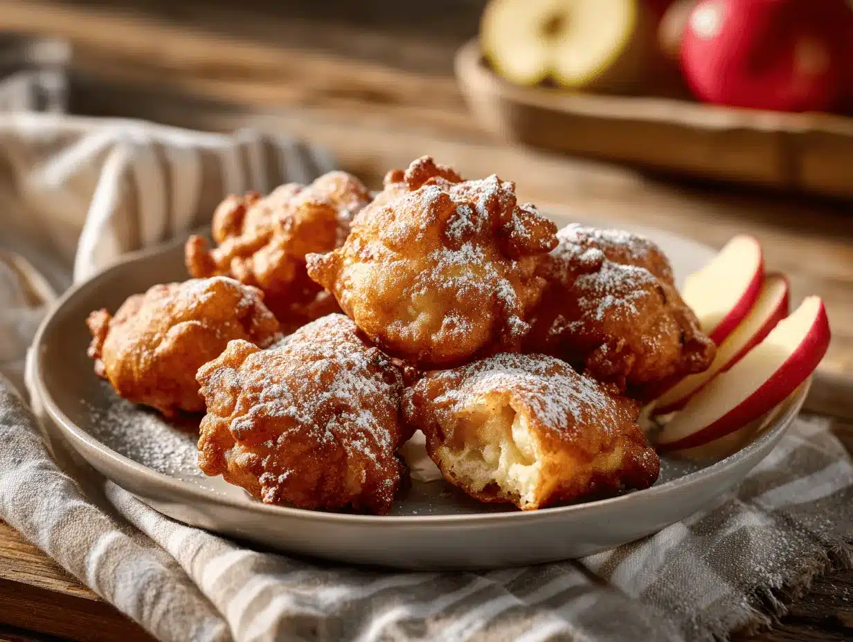 baked apple fritters preparation steps
