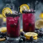 Blackberry Lemonade Witches Brew Mocktail - featured image