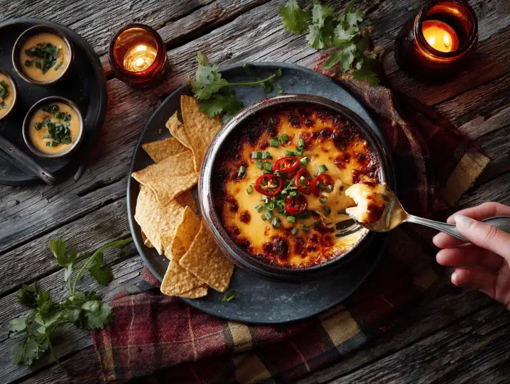 chili cheese dip recipe - featured image