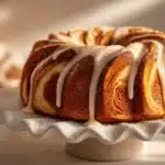 cinnamon roll bundt cake - featured image