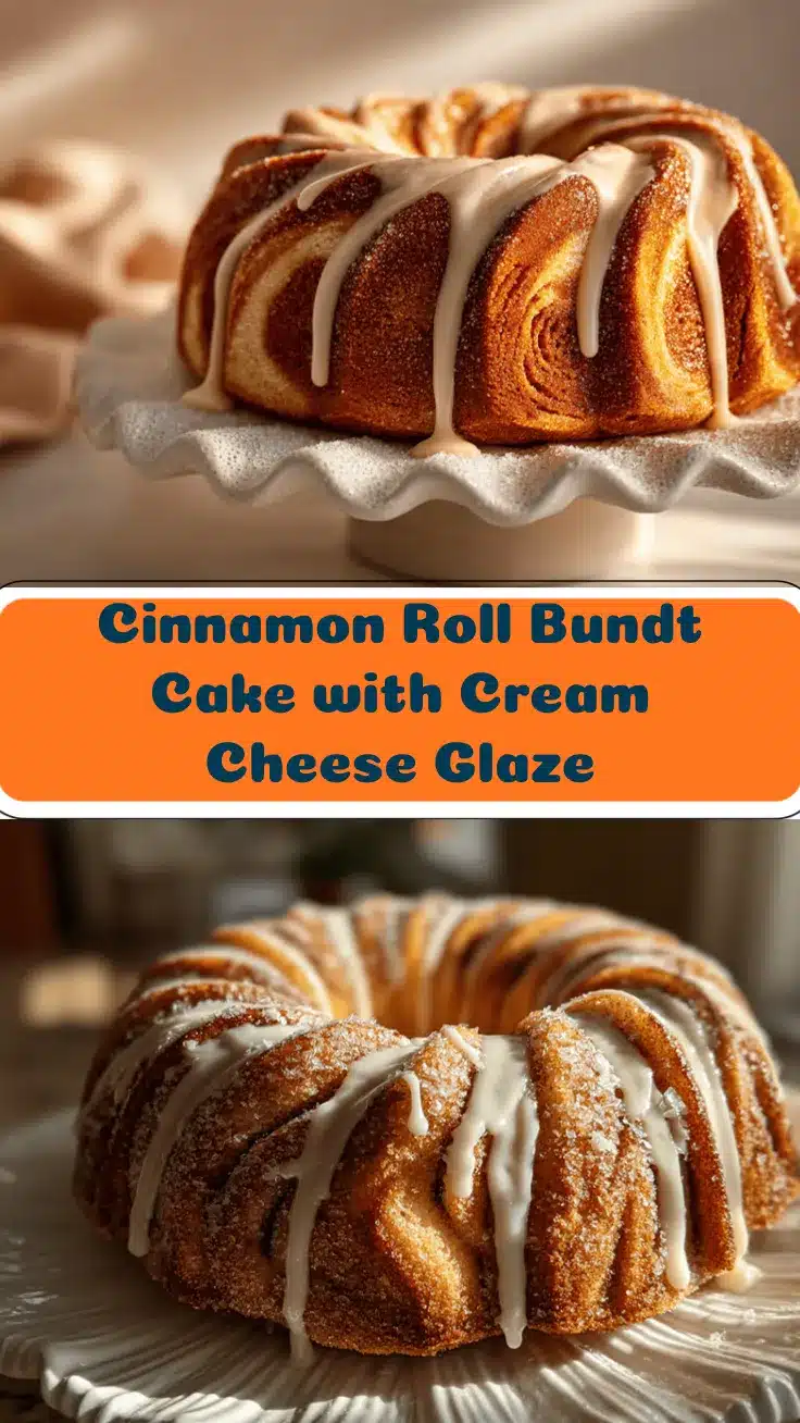 cinnamon roll bundt cake recipe