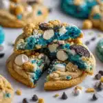 Cookie Monster Funfetti Cookies - featured image