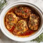 Crockpot Bourbon Maple Garlic Chicken - featured image