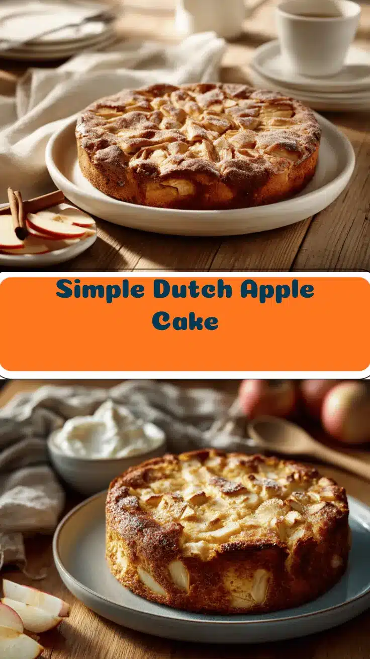Dutch apple cake recipe