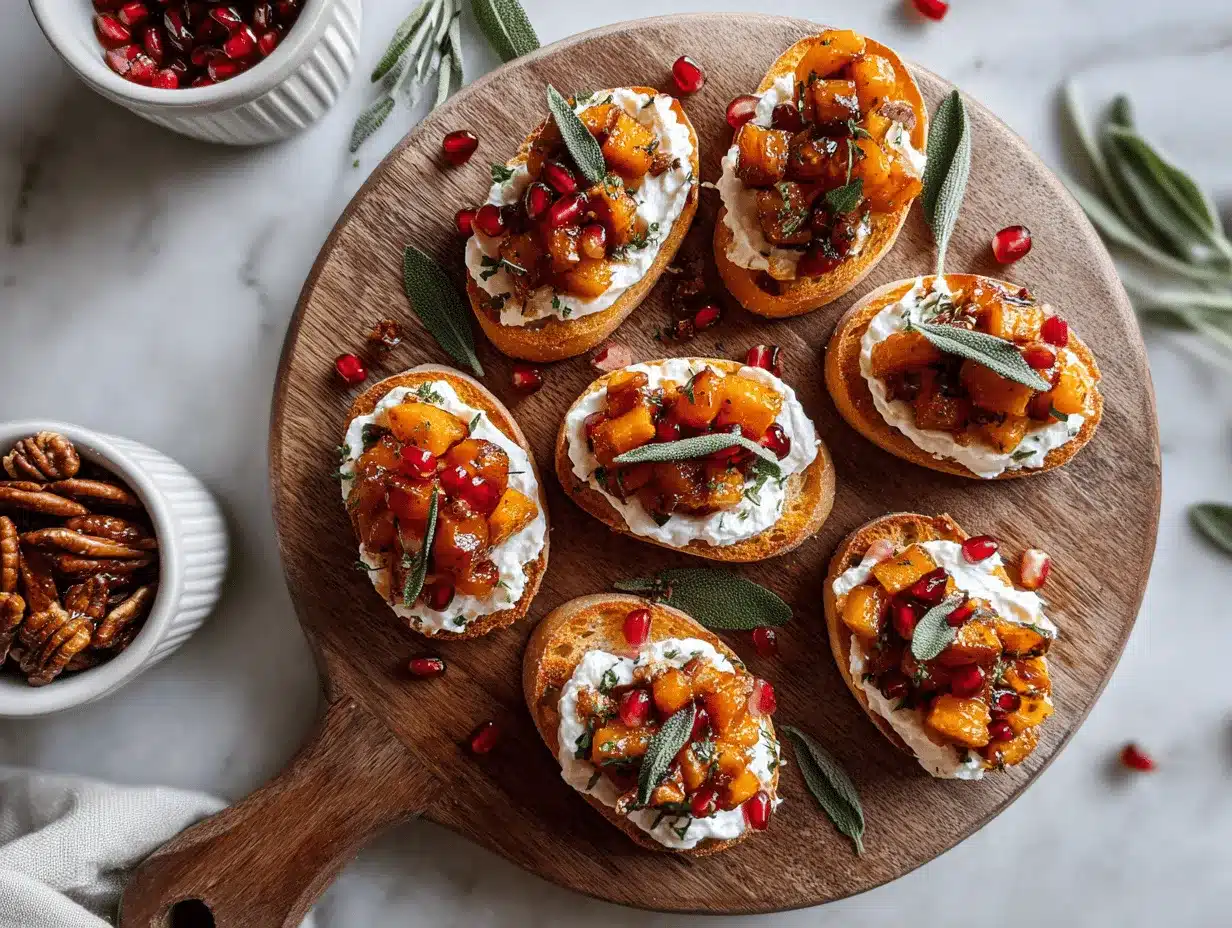 fall appetizer tartlets preparation steps