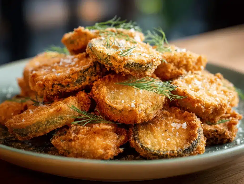 fried pickles recipe - featured image