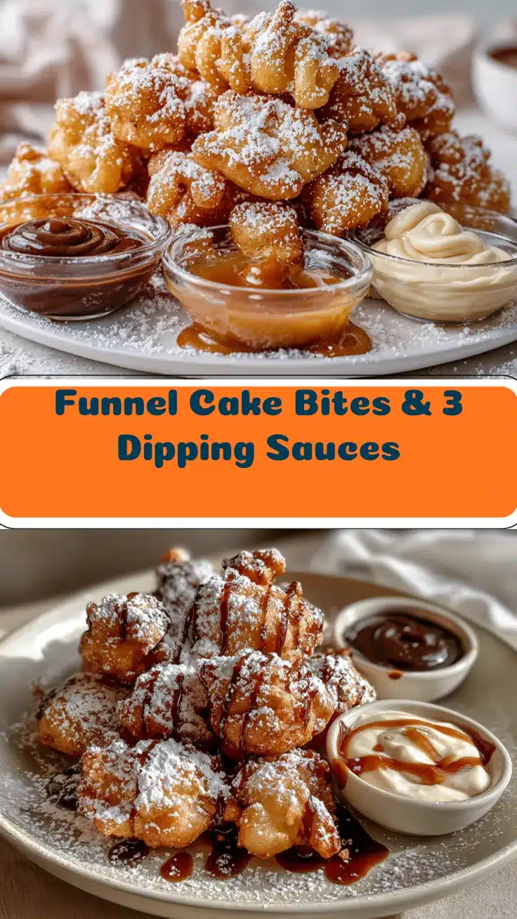 funnel cake bites recipe