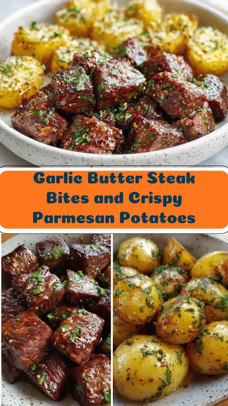 garlic butter steak bites recipe
