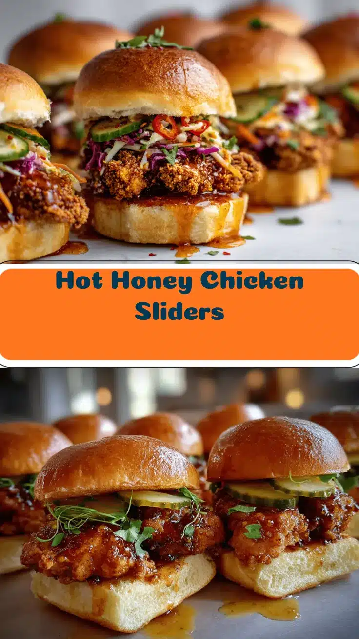 hot honey chicken sliders recipe