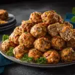 Rotel cream cheese sausage balls - featured image