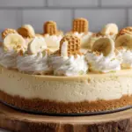 banana pudding cheesecake - featured image