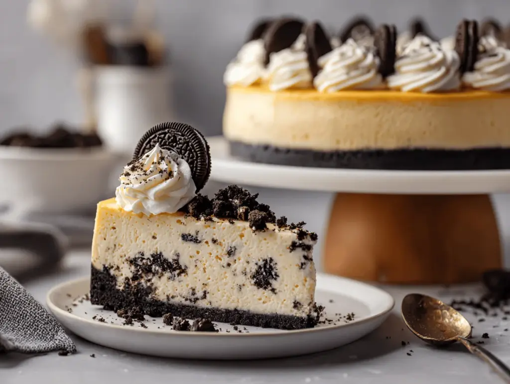 creamy Oreo cheesecake - featured image