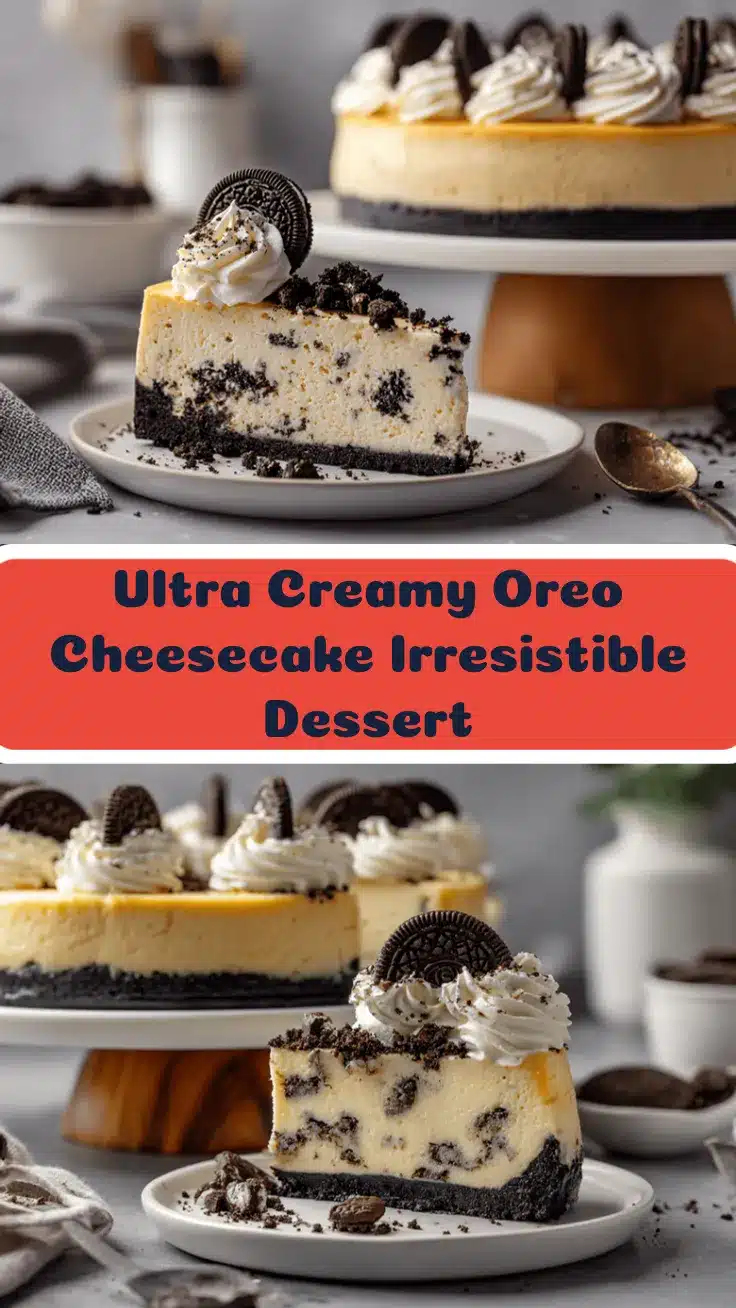 creamy Oreo cheesecake recipe