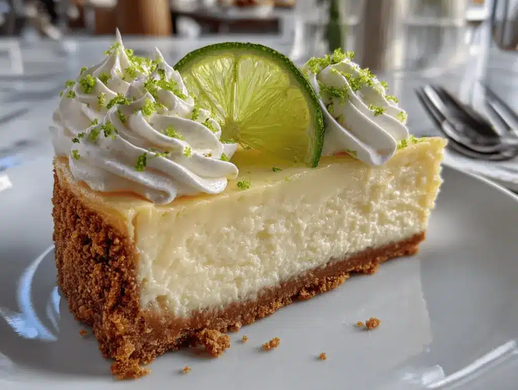 Key Lime Cheesecake - featured image