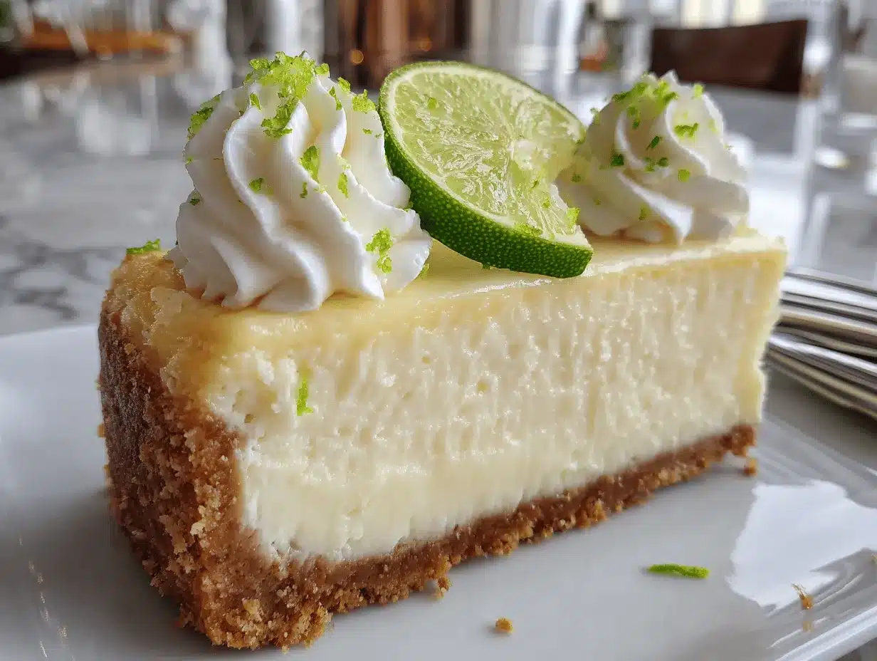 Key Lime Cheesecake preparation steps