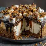 s’mores cheesecake - featured image