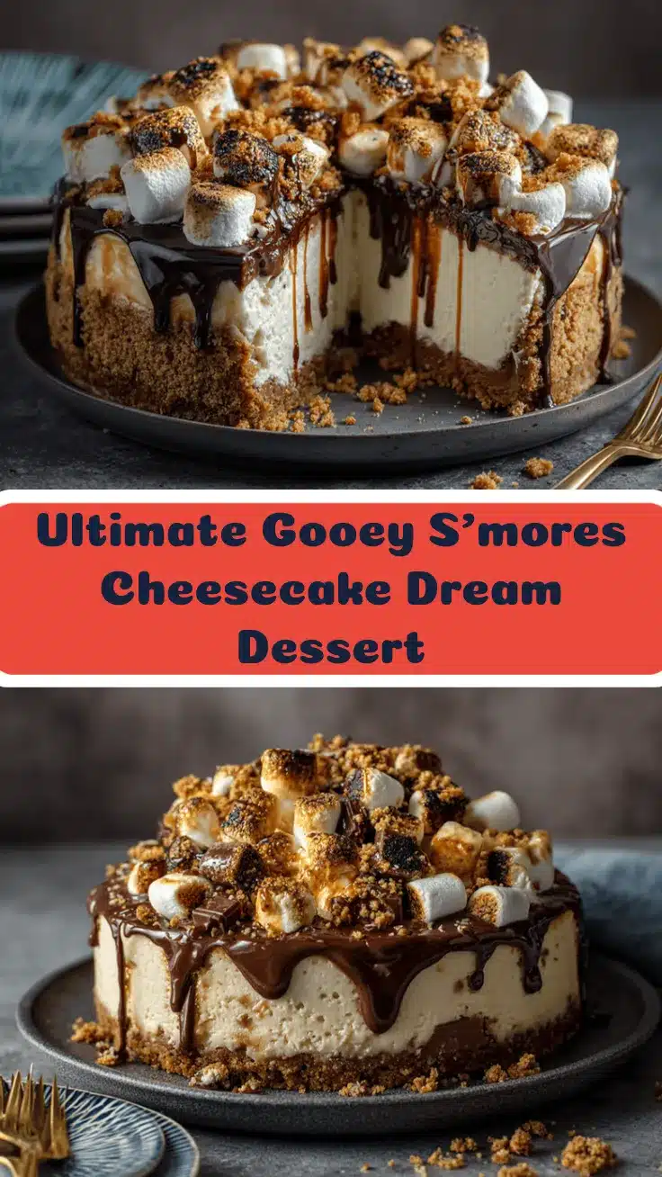 s’mores cheesecake recipe